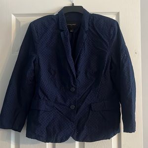 Banana Republic Navy Blue 3/4 Length Sleeve Blazer, rarely worn